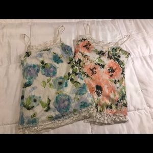Lace dressy camisoles